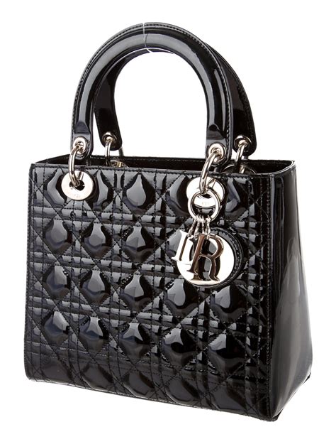 dior black handbags|christian dior bags black.